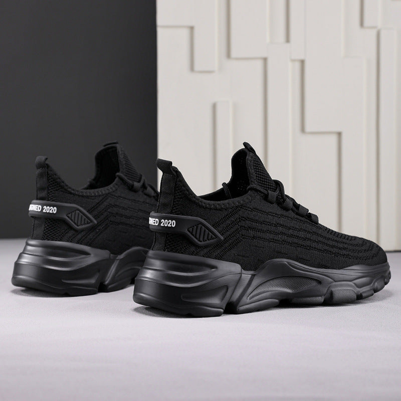 Herren Strick-Sockensneaker mit stoßdämpfender geformter Plateausohle Drune