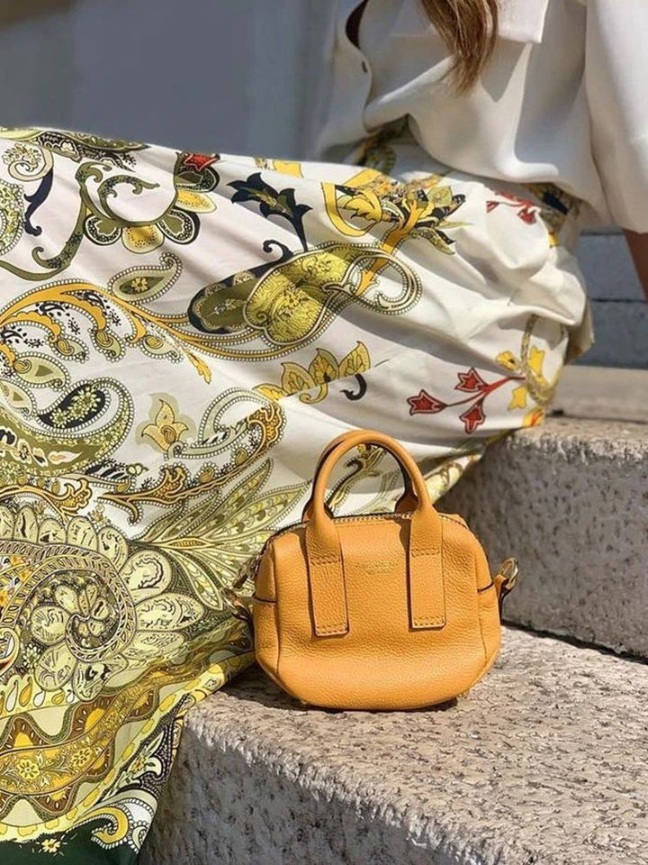 Damen Weit geschnittene Palazzo-Hose mit opulentem Muster Drune
