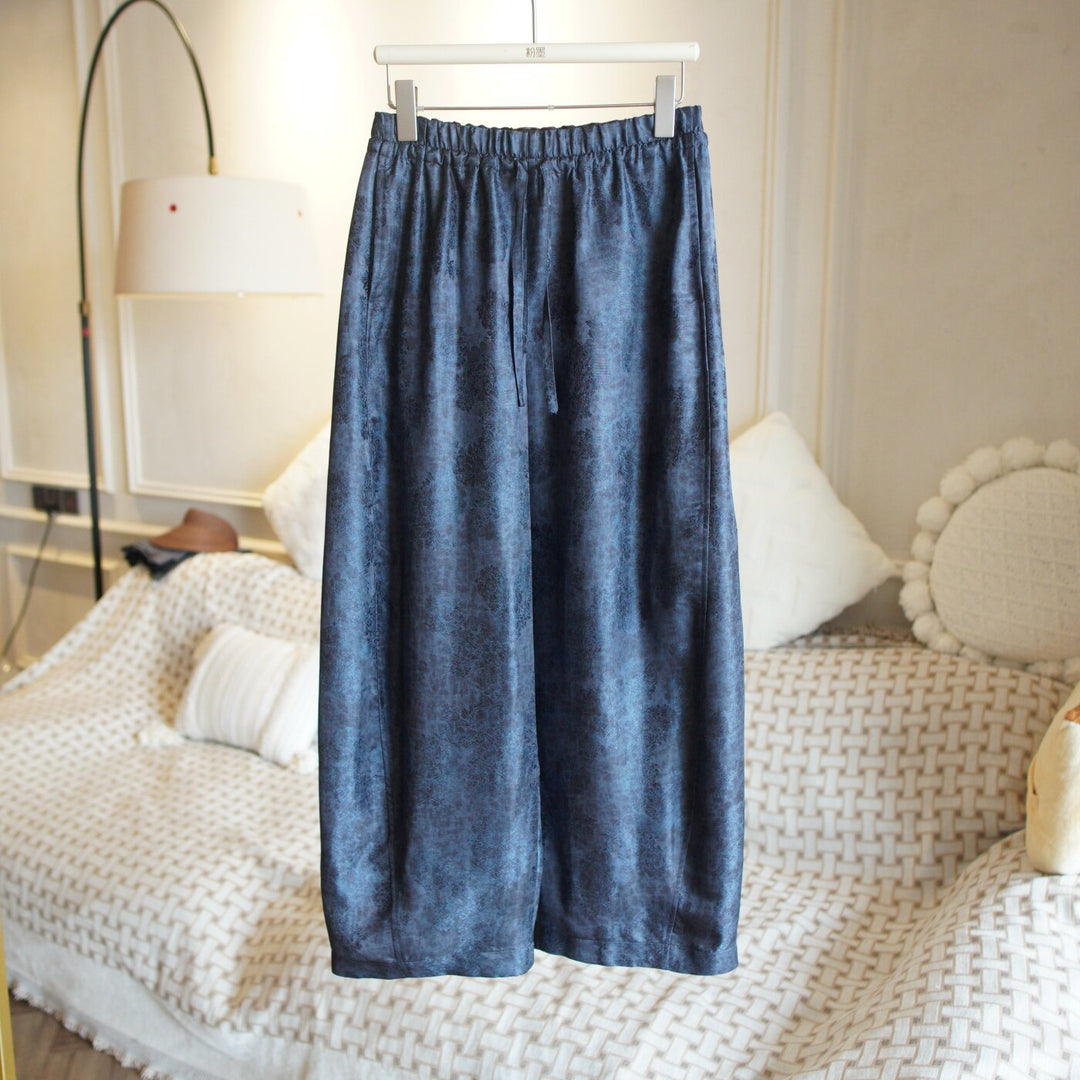 Damen Leichte und bequeme Palazzo-Hose Drune