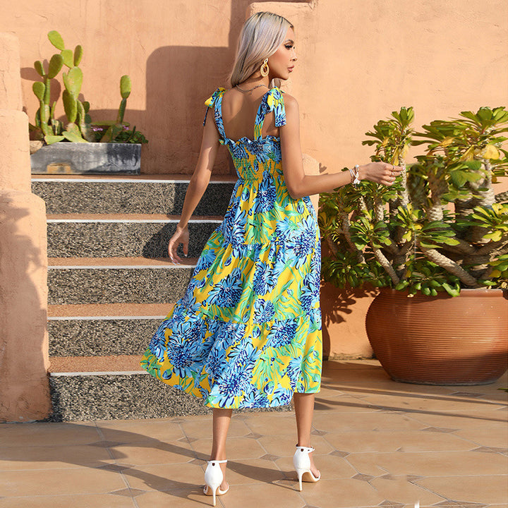 Damen Maxikleid Drune