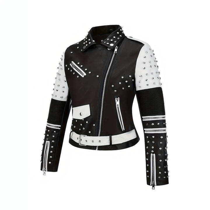 Damen Kunstlederjacke Drune