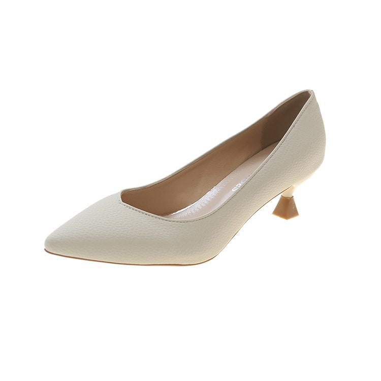 Damen elegante Pumps mit modischem Blockabsatz Drune