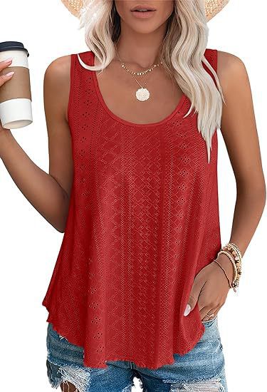 Damen Freizeit Leichte Ärmellose Top Drune