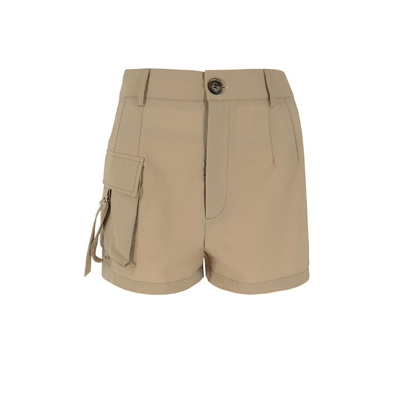 Damen Komfortable Cargo-Shorts Drune