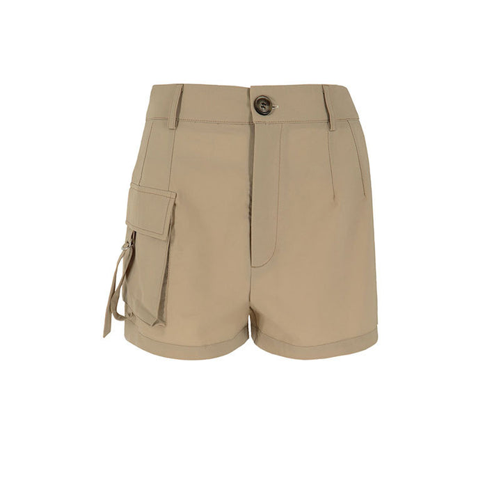 Damen Komfortable Cargo-Shorts Drune