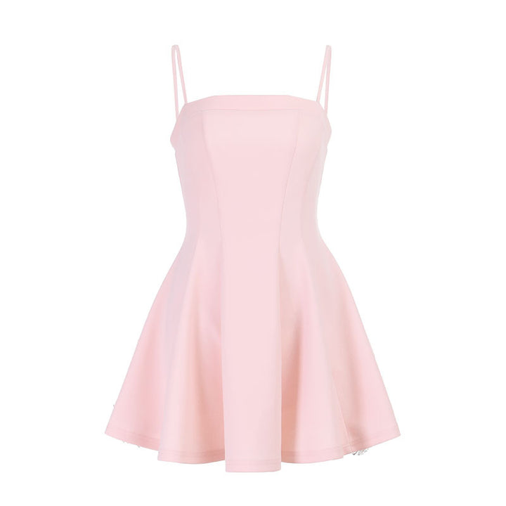 Damen Tailliertes Abendkleid mit schwingendem Rock Drune