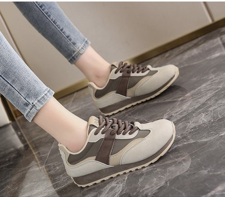 Damen Komfortable Lifestyle Sneakers mit atmungsaktiver Sohle Drune