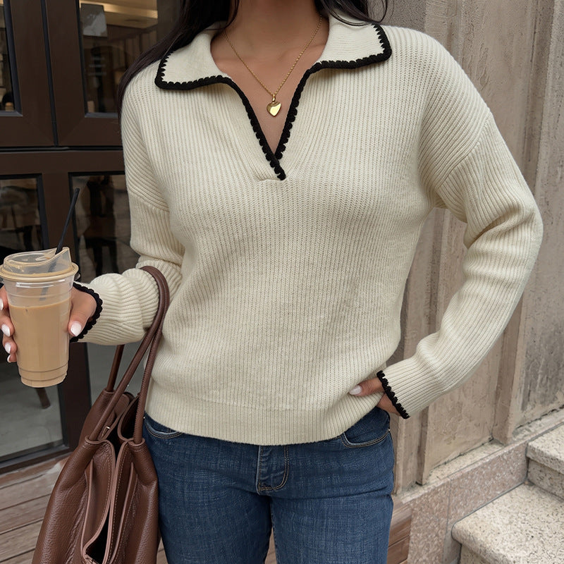 Damen Eleganter Pullover Drune