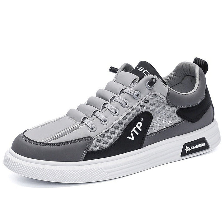 Damen Sportliche Sneaker mit atmungsaktiver Netzoberfläche und antirutschenden Sohlen Drune