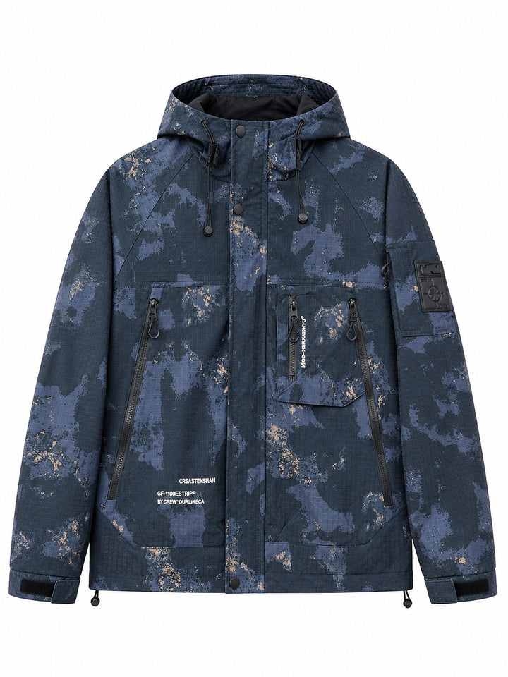 Herren Utility Outdoor-Jacke Drune