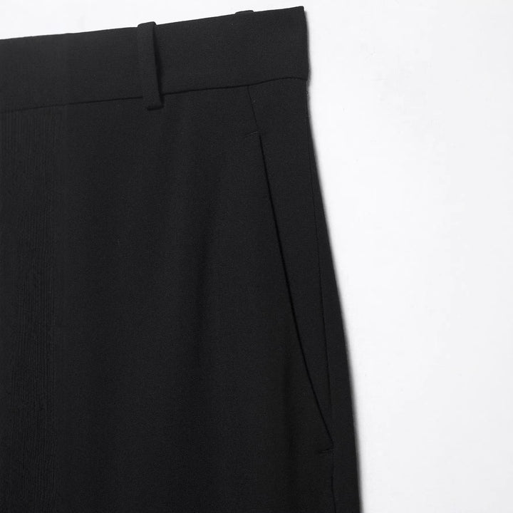Damen Elegante weite Bundfaltenhose mit hoher Taille und weitem Bein Drune