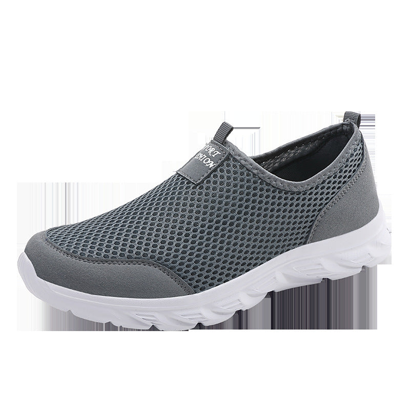 Herren Atmungsaktive Slip-On Walking Sneakers Drune