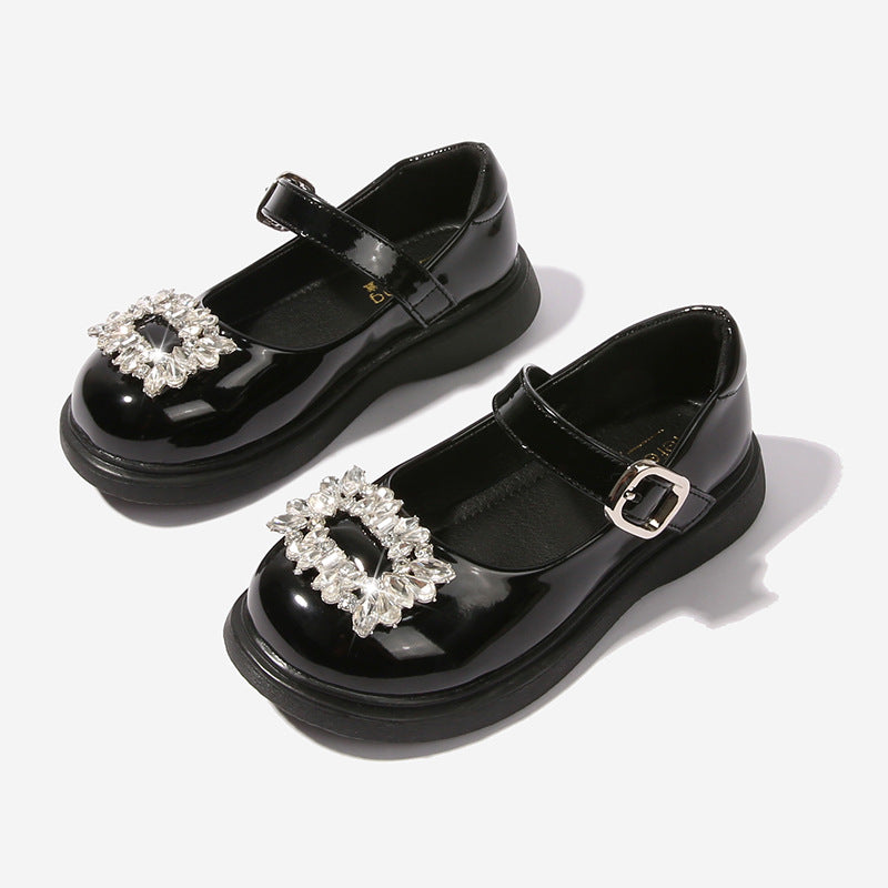 Damen Ballerinas mit modischem Strassbesatz Drune