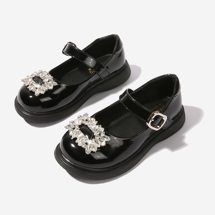 Damen Ballerinas mit modischem Strassbesatz Drune