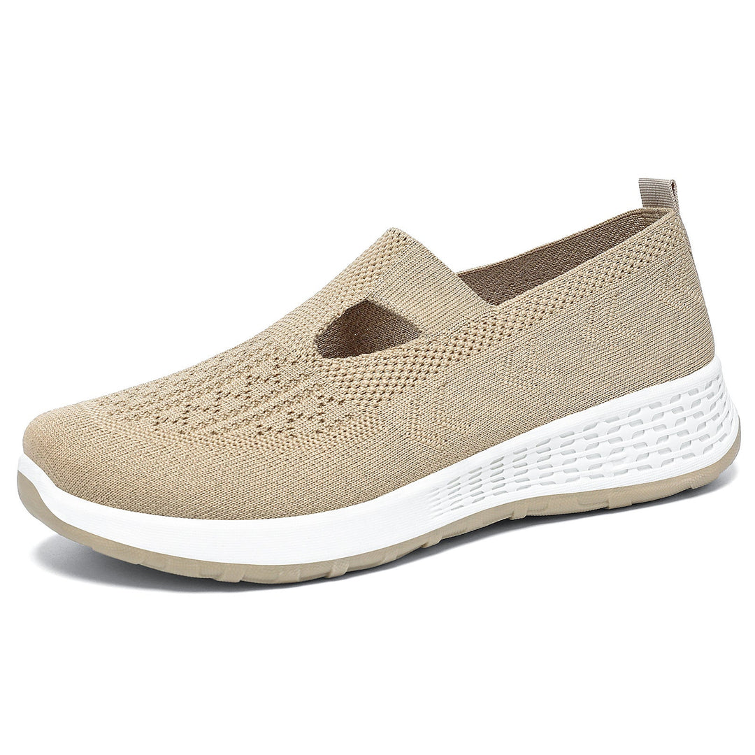 Damen Komfortable Slip-On Sneakers mit innovativer Mesh-Oberfläche Drune