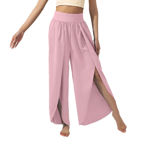 Damen luftige Culotte mit Seitenschlitzen Drune