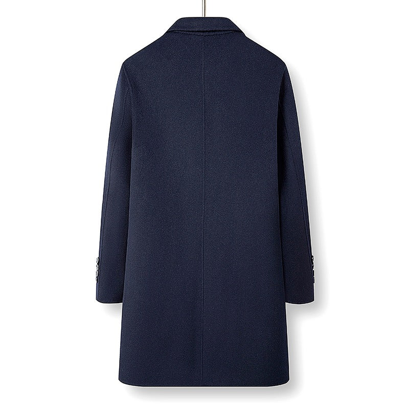 Damen Modern Tailored Langer Übermantel Drune