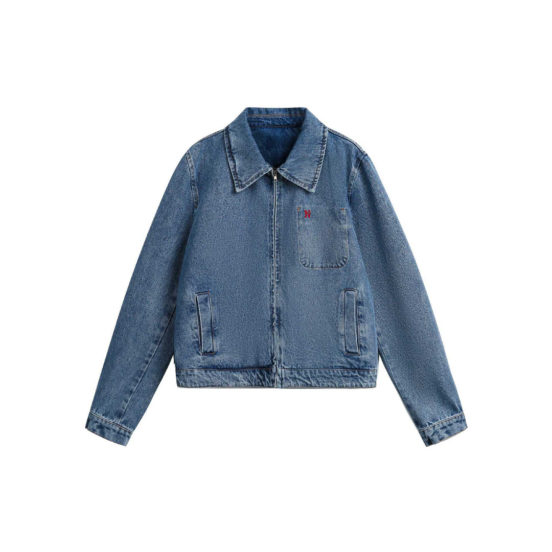 Damen Boxy-Denimjacke Drune