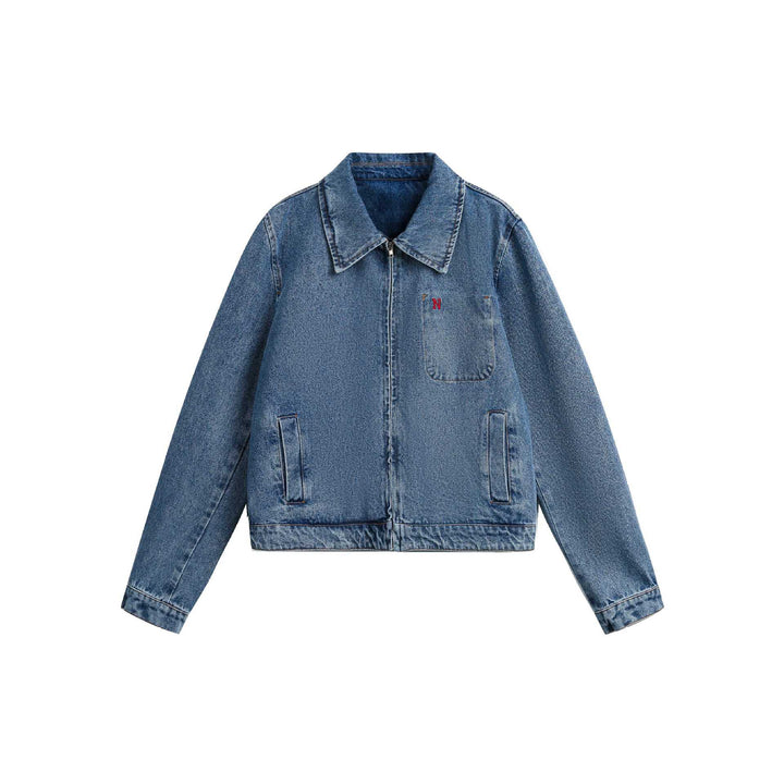 Damen Boxy-Denimjacke Drune