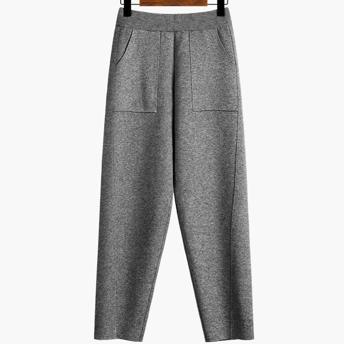 Damen Modische und bequeme Stoffhose Drune