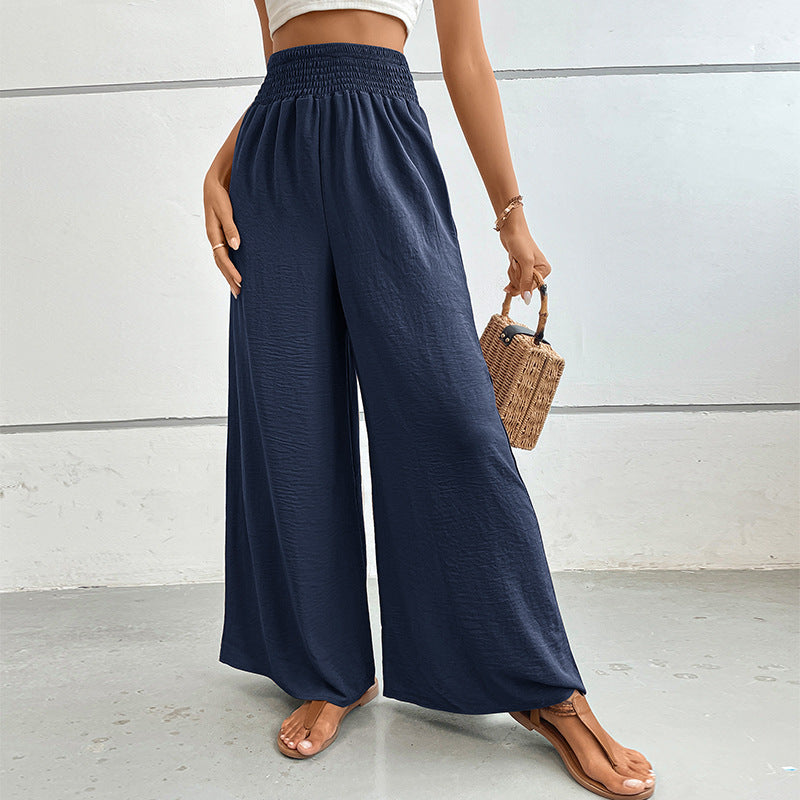 Damen Elegante Weite Sommerhose Drune