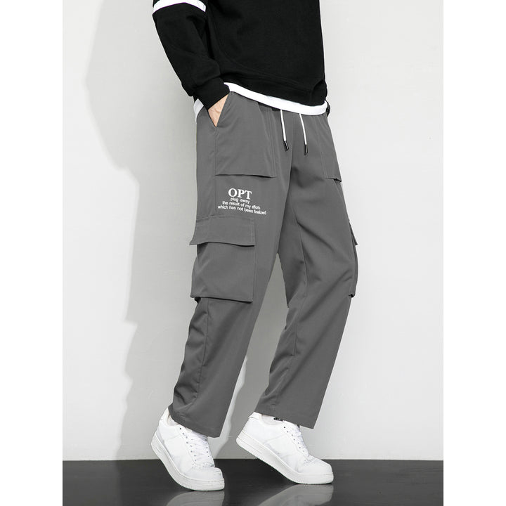 Herren Cargo-Hose mit praktischen Taschen und elastischem Bund Drune