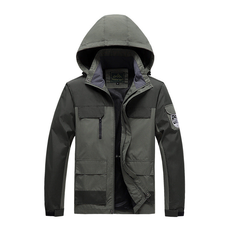 Herren Funktionsjacke mit praktischer Kapuze Drune 1787797310