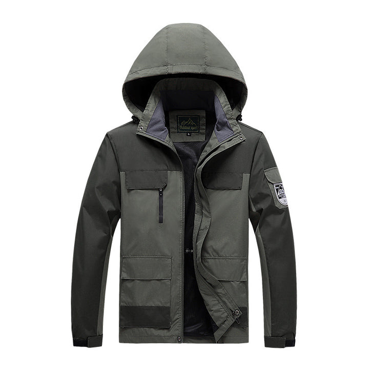 Herren Funktionsjacke mit praktischer Kapuze Drune 1787797310