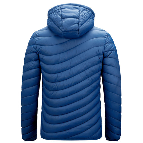 Drune | Gesteppte leichte Herrenjacke mit Kapuze