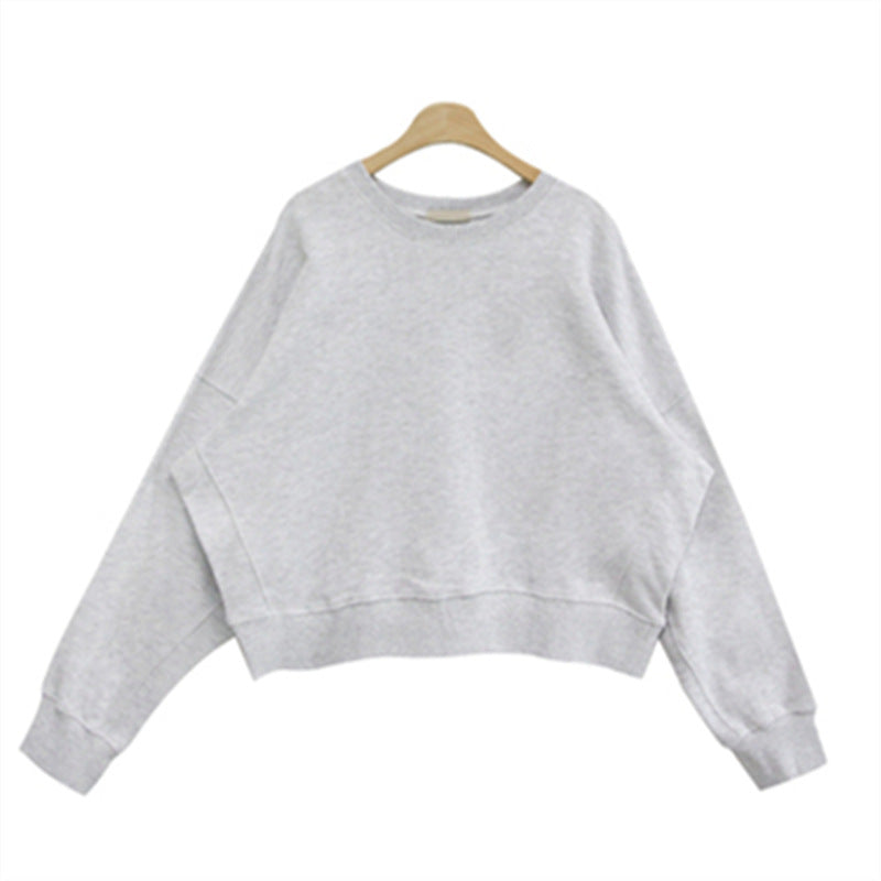 Damen lässiger Pullover mit voluminösen Ärmeln Drune