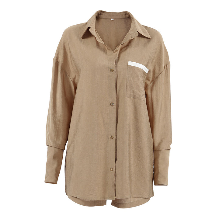Damen Lässiges Ensemble aus cropped Shirt und Shorts Drune