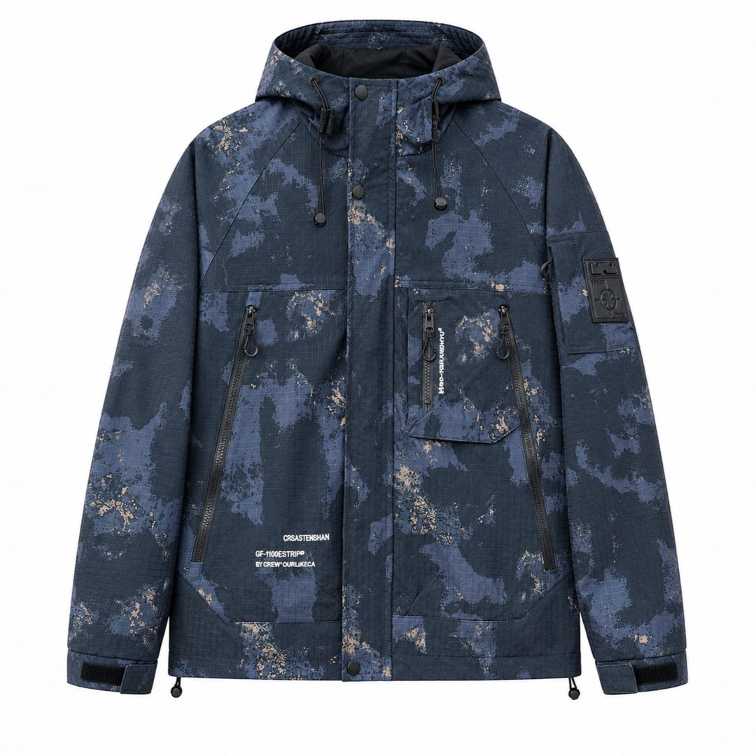 Herren Utility Outdoor-Jacke Drune