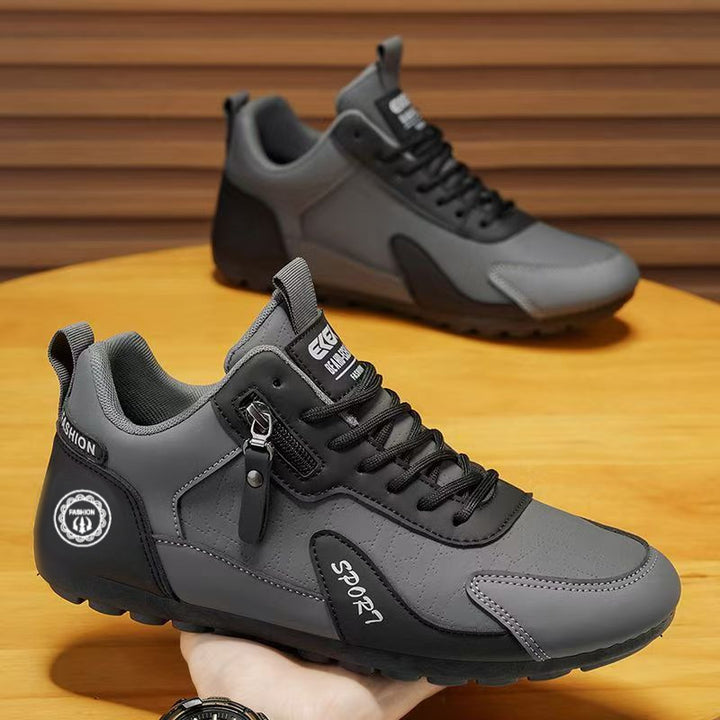 Herren Sportliche Outdoor-Sneaker mit Reißverschluss-Detail und griffiger Trail-Sohle Drune