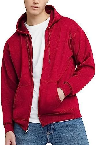 Herren sportlicher Reißverschluss-Hoodie mit seitlichen Taschen Drune