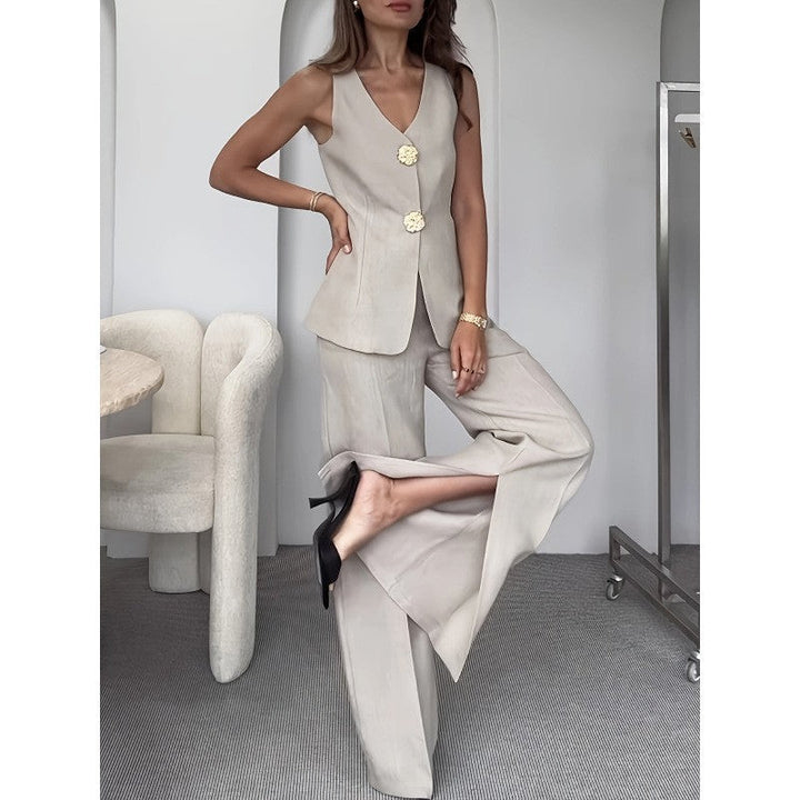 Damen elegantes und modernes Anzug-Set Drune