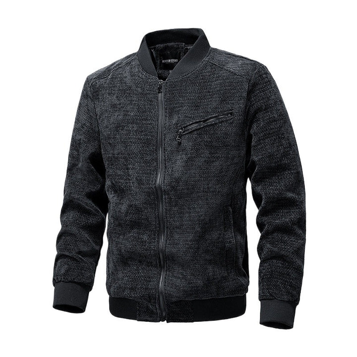 Herren Stylische und lässige Fleecejacke Drune