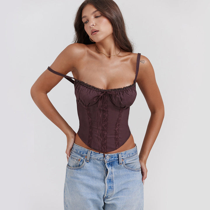 Damen Korsett-Top Drune