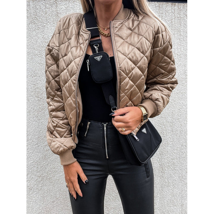 Damen Steppjacke mit elastischem Bund und praktischen Taschen Drune