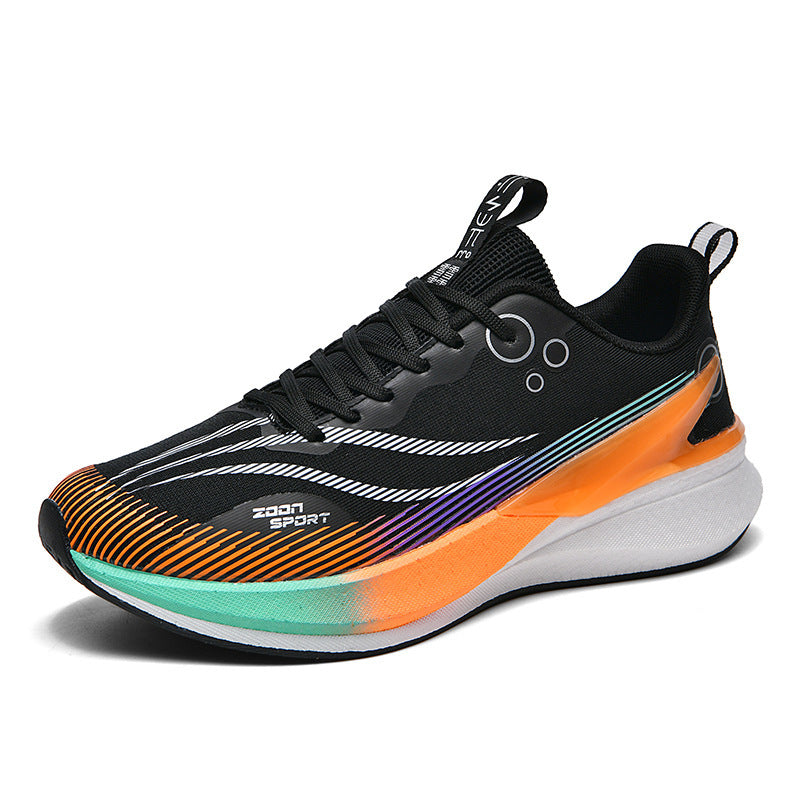 Unisex reaktive Dämpfungs-Laufschuhe mit leichtem Sprengungsprofil und atmungsaktivem Strickoberteil Drune