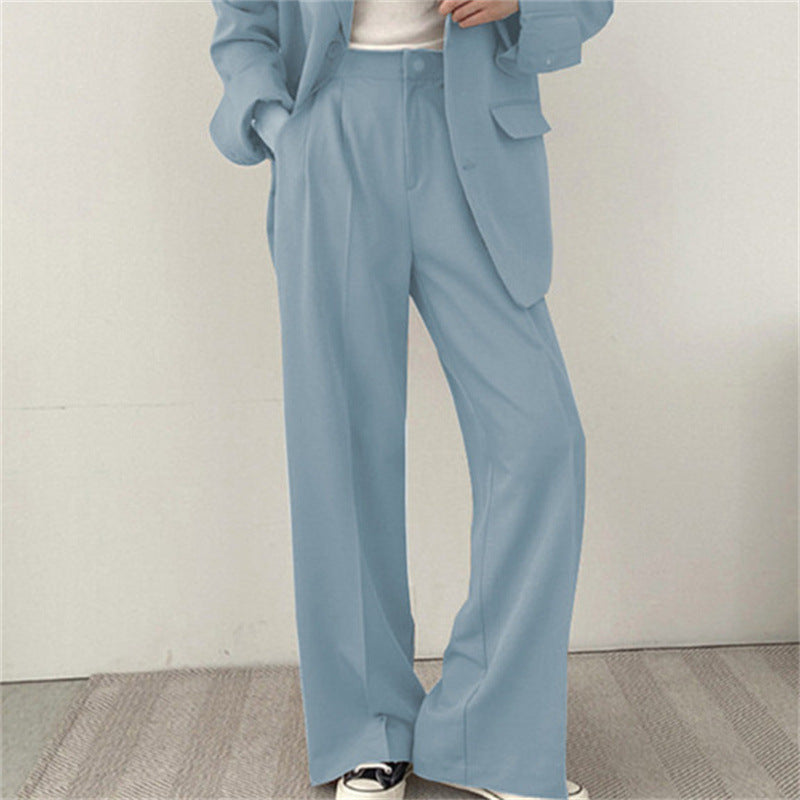 Damen Elegante Weite Hose Drune