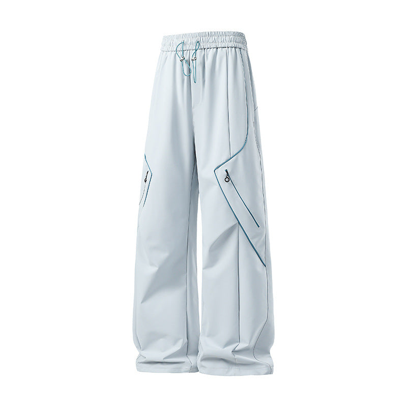 Damen Weite Tech-Cargo-Hose Drune