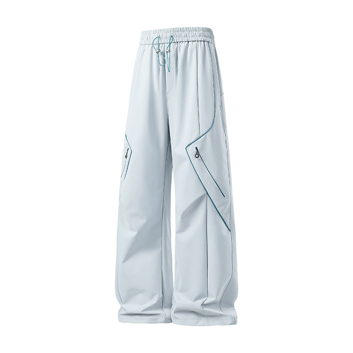 Damen Weite Tech-Cargo-Hose Drune