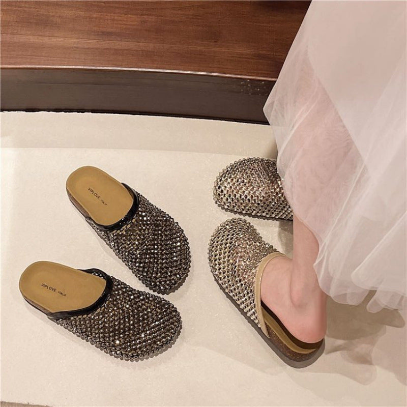 Damen Sandalen mit glitzerndem Design von Drune