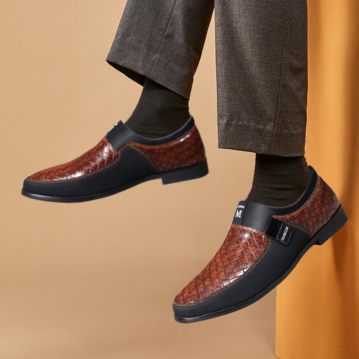 Herren Bequeme Texturierte Slipper Drune