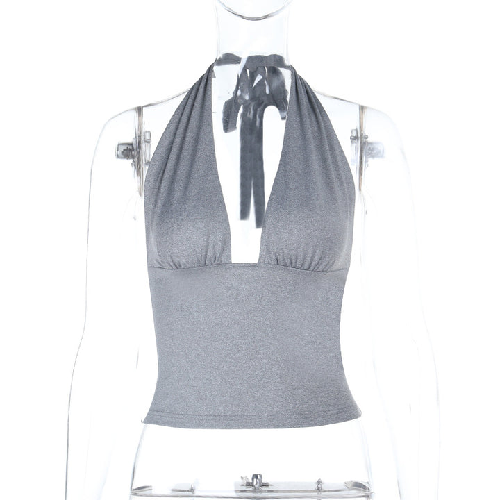 Damen sportliches Haltertop Drune