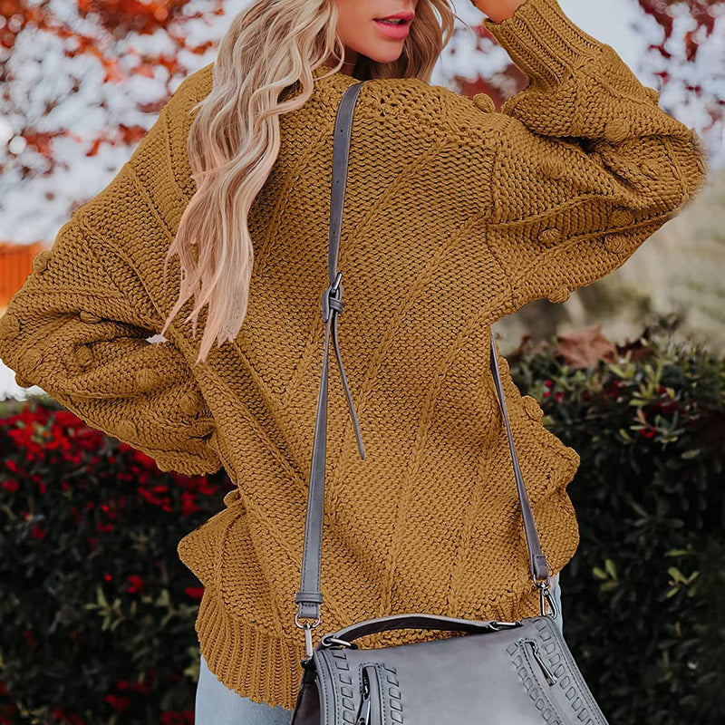 Drune | Lässiger Strickpullover Für Alltag