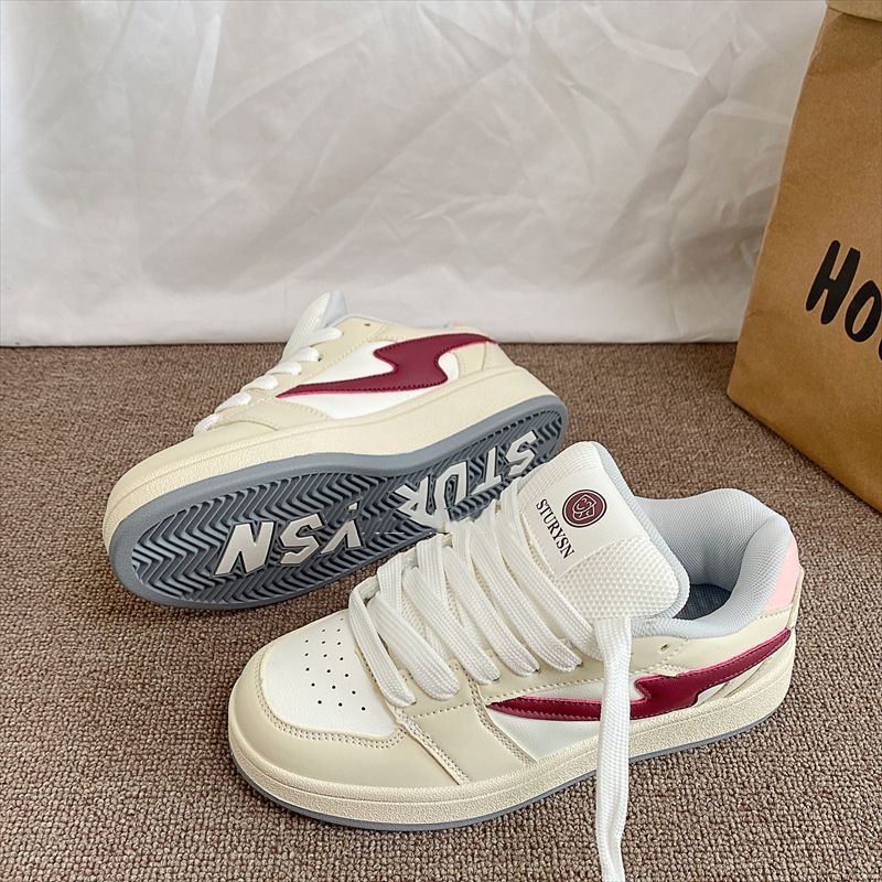 Damen Sneakers mit sportlichem Design und atmungsaktiver Obermaterialkombination Drune