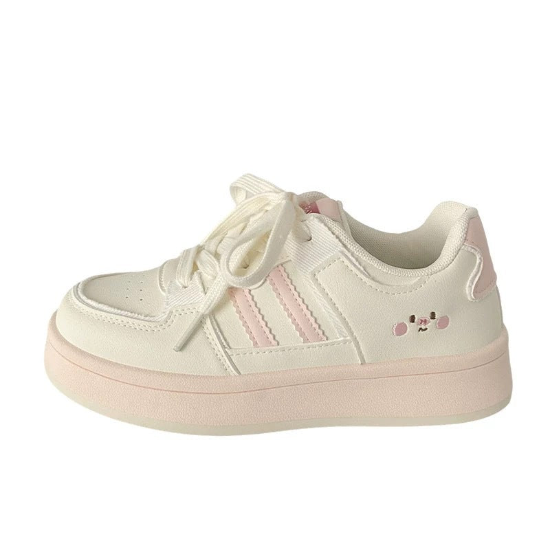 Damen Chunky Sneakers mit gepolsterter Sohle und sportlichen Akzenten Drune