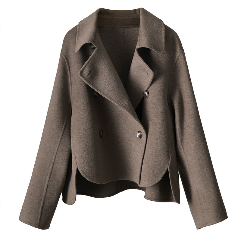 Damen Modische Kurzarmpulloverjacke Drune