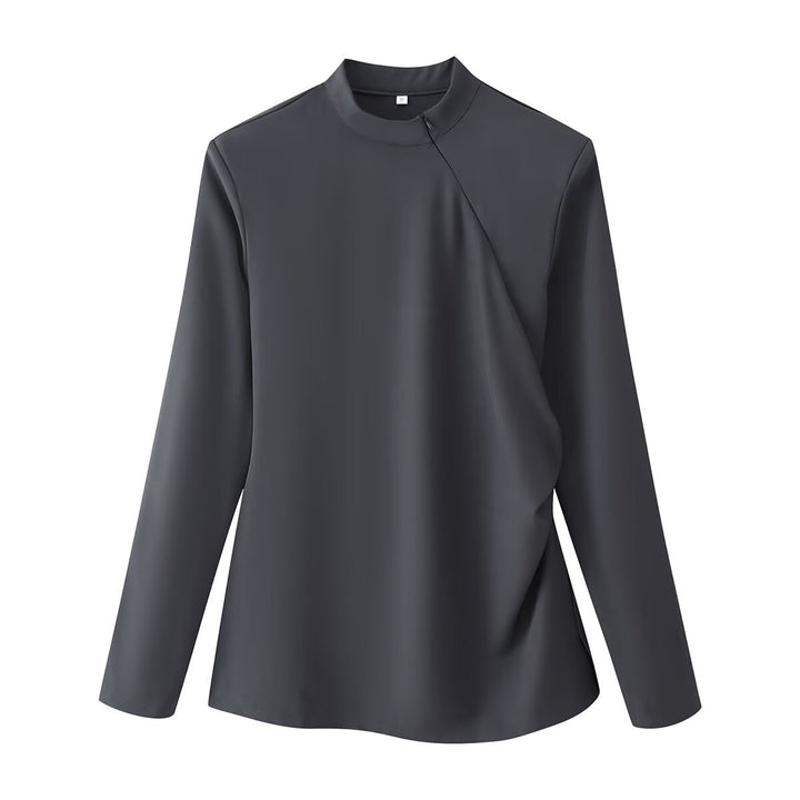 Damen Weite High‑Waist Jogginghose mit elastischem Bund, Eingrifftaschen und gerafften Beinabschlüssen Drune